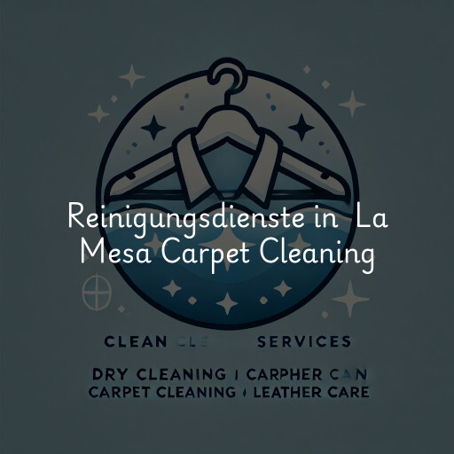 Reinigungsdienste in La Mesa Carpet Cleaning