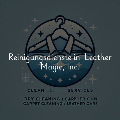 Reinigungsdienste in Leather Magic, Inc.