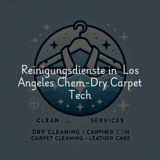 Reinigungsdienste in Los Angeles Chem-Dry Carpet Tech
