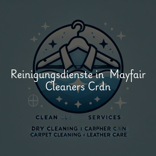 Reinigungsdienste in Mayfair Cleaners Crdn