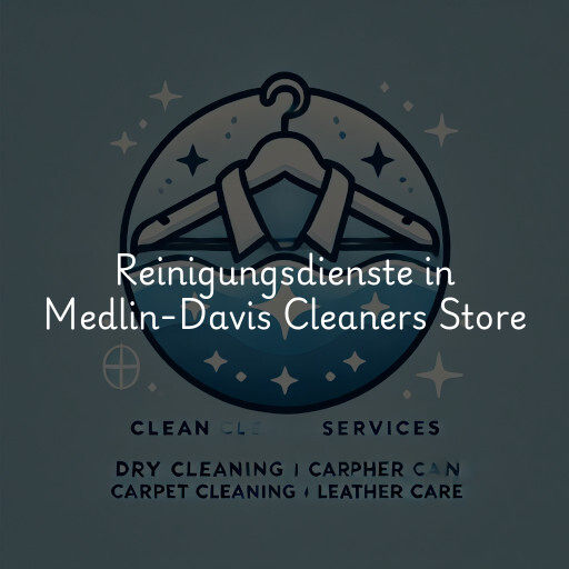 Reinigungsdienste in Medlin-Davis Cleaners Store