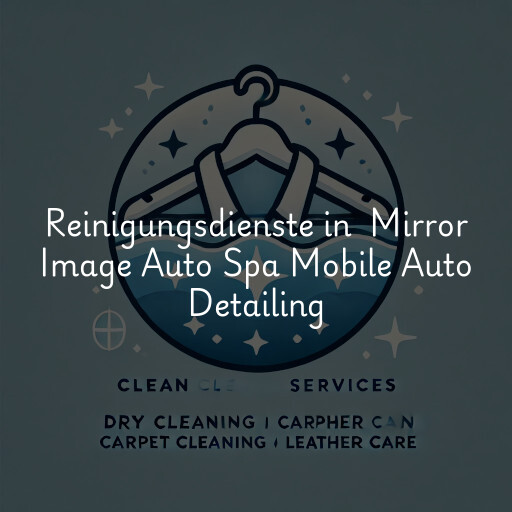 Reinigungsdienste in Mirror Image Auto Spa Mobile Auto Detailing