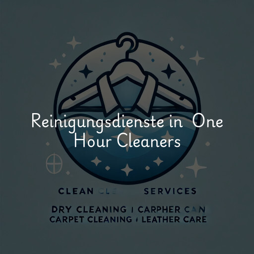 Reinigungsdienste in One Hour Cleaners