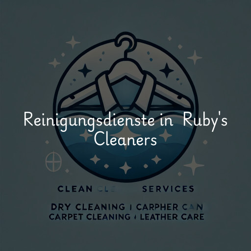 Reinigungsdienste in Ruby's Cleaners