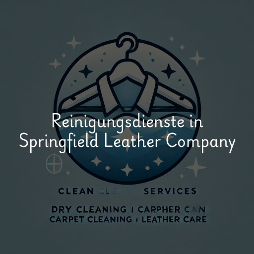 Reinigungsdienste in Springfield Leather Company