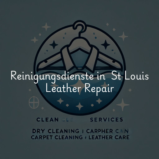 Reinigungsdienste in St Louis Leather Repair