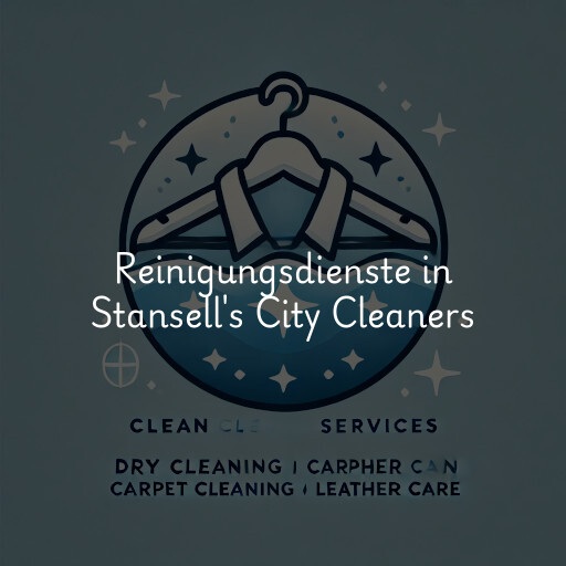 Reinigungsdienste in Stansell's City Cleaners