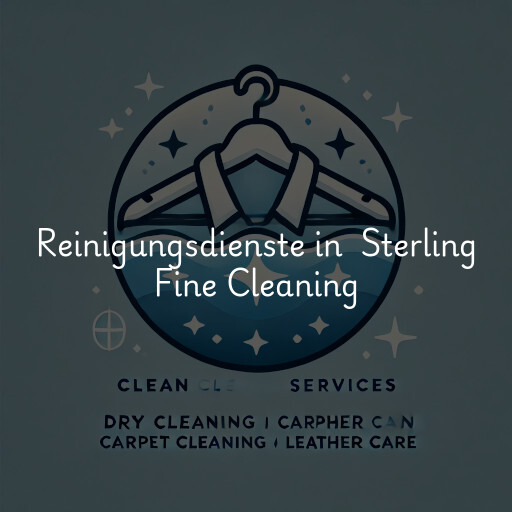 Reinigungsdienste in Sterling Fine Cleaning
