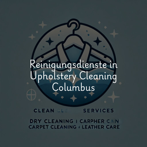 Reinigungsdienste in Upholstery Cleaning Columbus