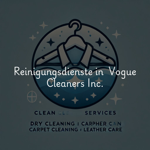 Reinigungsdienste in Vogue Cleaners Inc.