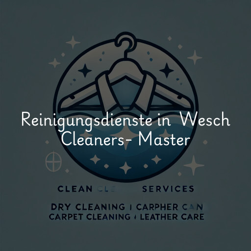 Reinigungsdienste in Wesch Cleaners- Master
