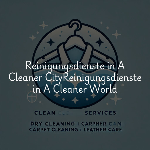 Reinigungsdienste in