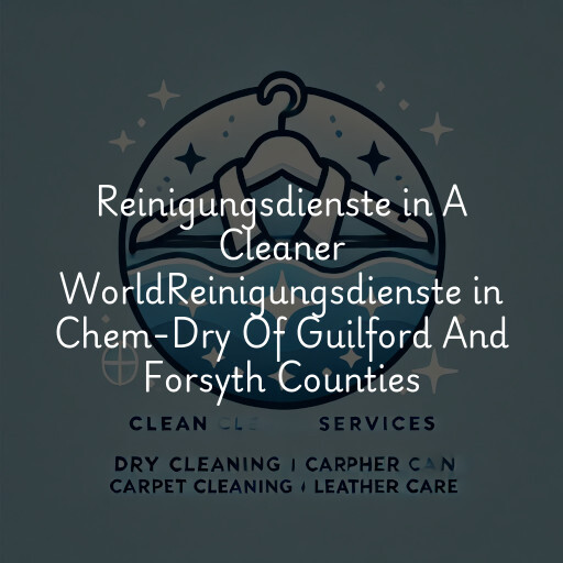 Reinigungsdienste in