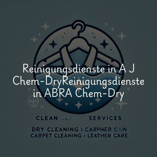 Reinigungsdienste in