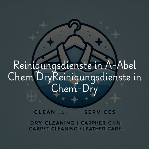 Reinigungsdienste in