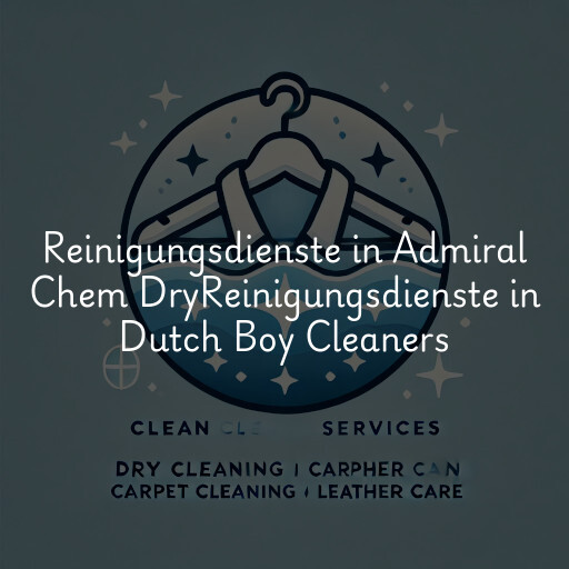 Reinigungsdienste in
