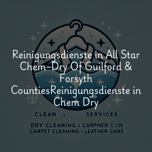 Reinigungsdienste in