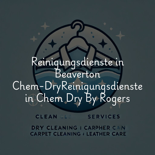 Reinigungsdienste in
