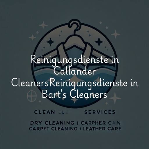 Reinigungsdienste in