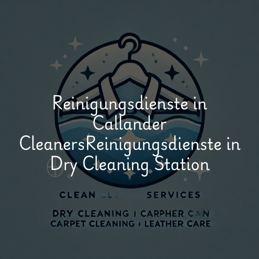 Reinigungsdienste in