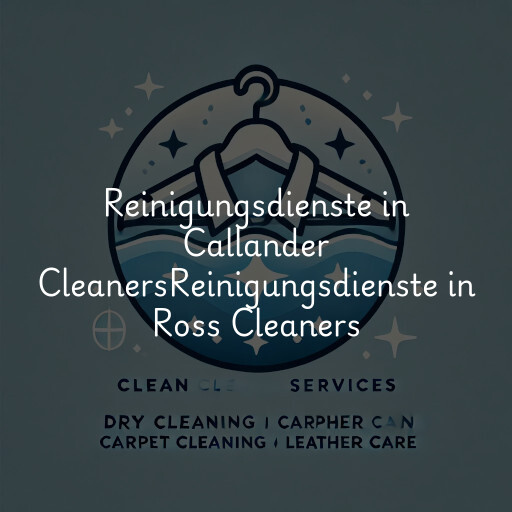 Reinigungsdienste in