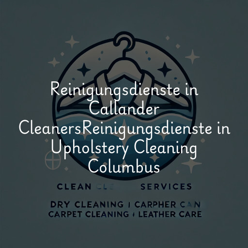 Reinigungsdienste in