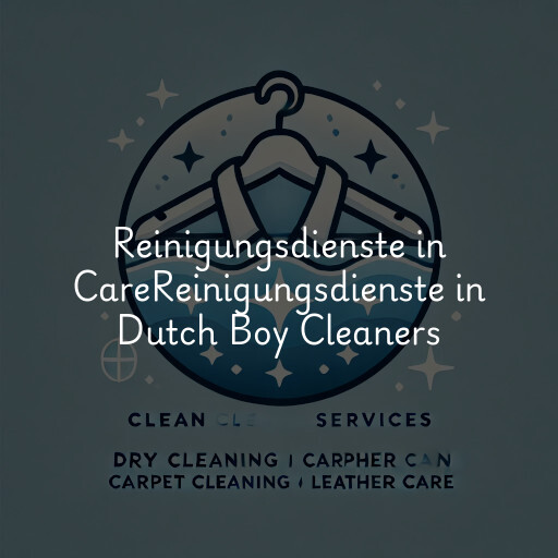 Reinigungsdienste in