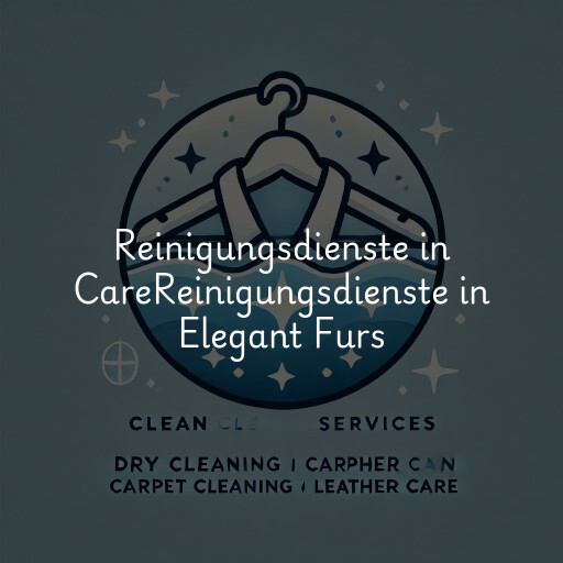 Reinigungsdienste in
