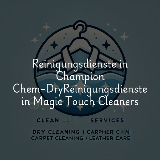 Reinigungsdienste in
