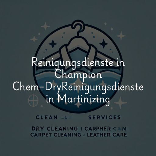 Reinigungsdienste in
