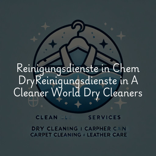 Reinigungsdienste in
