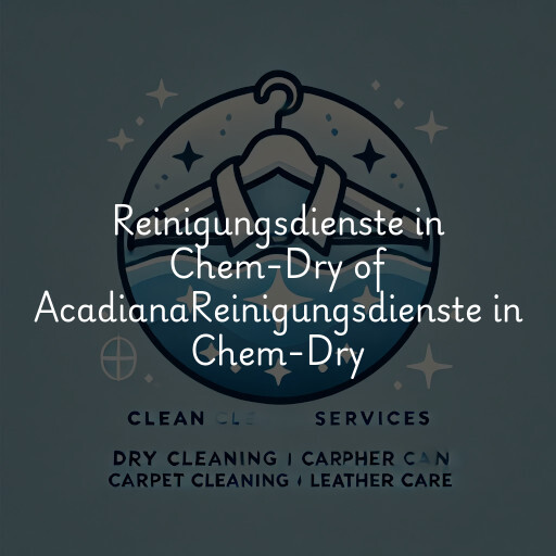 Reinigungsdienste in