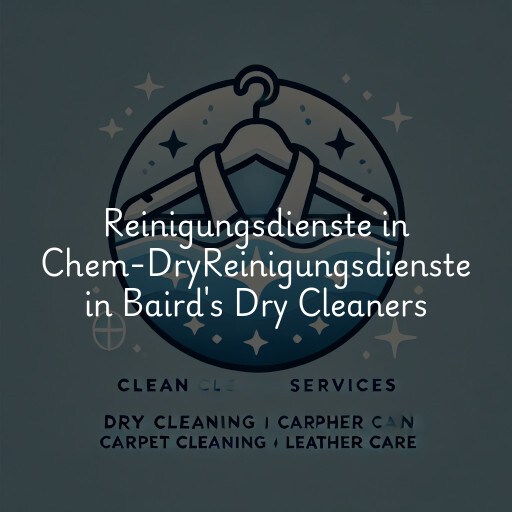 Reinigungsdienste in