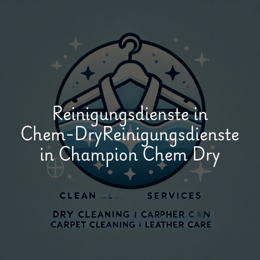 Reinigungsdienste in