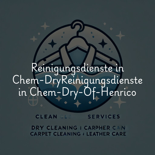 Reinigungsdienste in