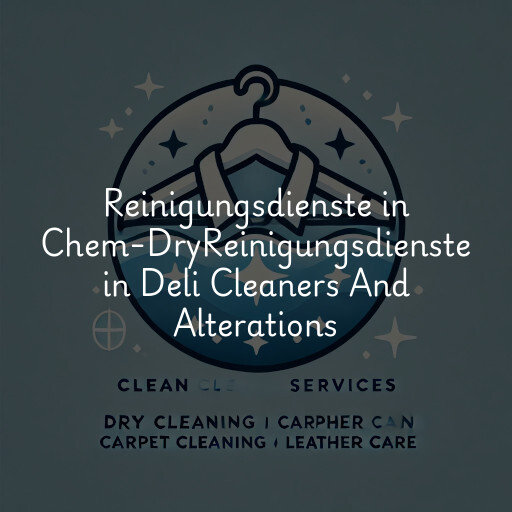 Reinigungsdienste in