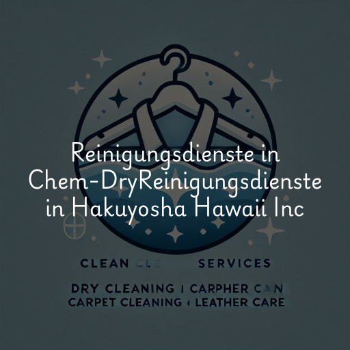 Reinigungsdienste in