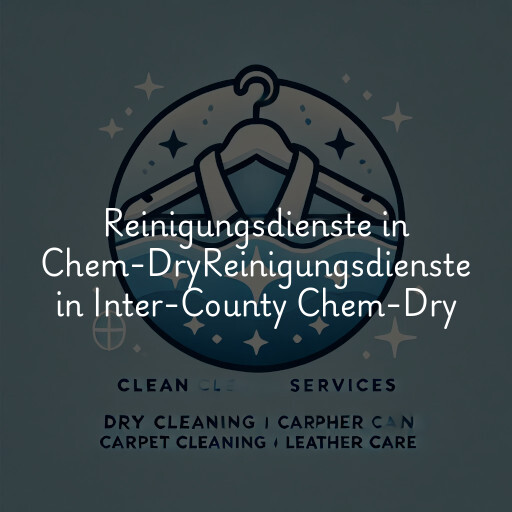 Reinigungsdienste in