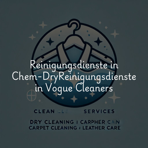 Reinigungsdienste in