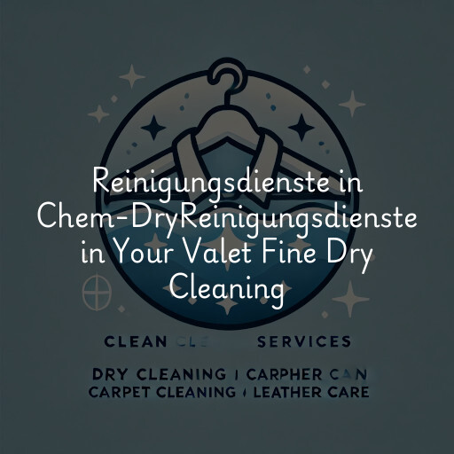 Reinigungsdienste in