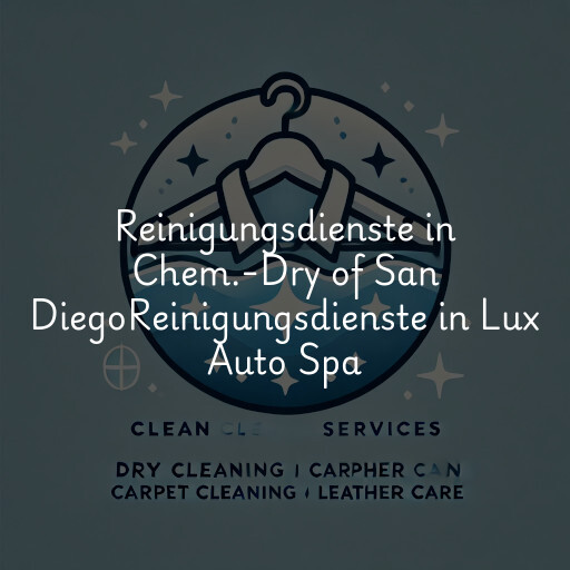 Reinigungsdienste in