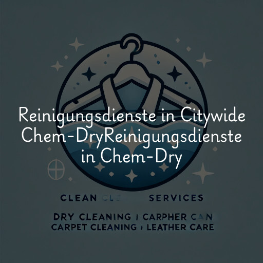 Reinigungsdienste in
