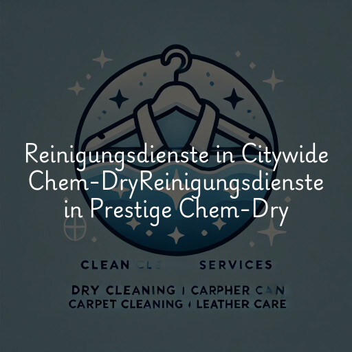 Reinigungsdienste in