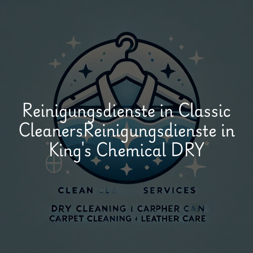 Reinigungsdienste in