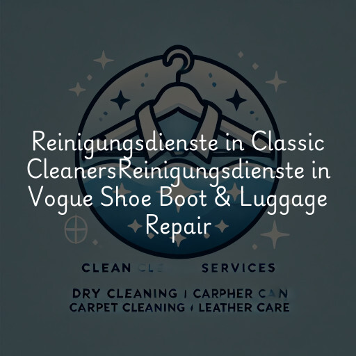 Reinigungsdienste in