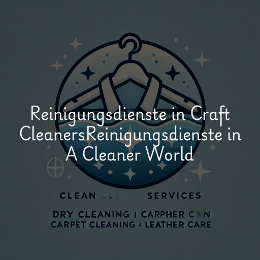 Reinigungsdienste in