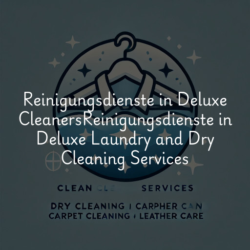 Reinigungsdienste in