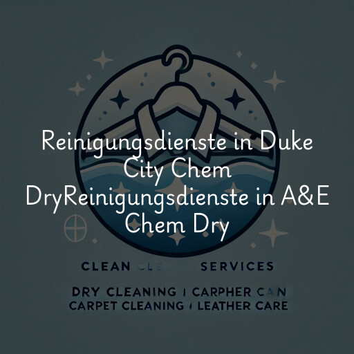 Reinigungsdienste in