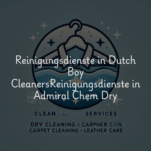 Reinigungsdienste in