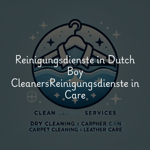 Reinigungsdienste in